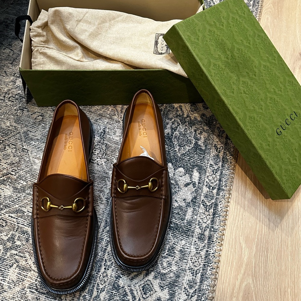 Brand new never worn Gucci loafers this season